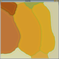 Assemble app: detail of Mallard2 region colors