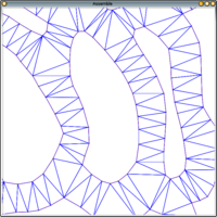 Assemble app: detail of Mallard2 triangulation